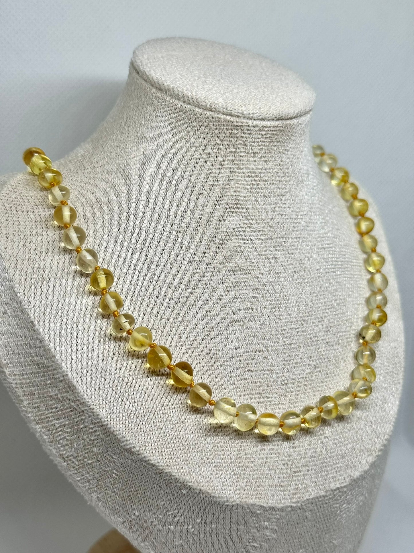 Barnsteen Ketting - Citroen (44 cm)