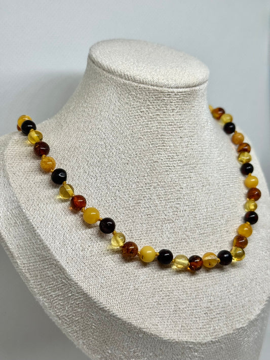 Barnsteen Ketting - Multicolor (45 cm)