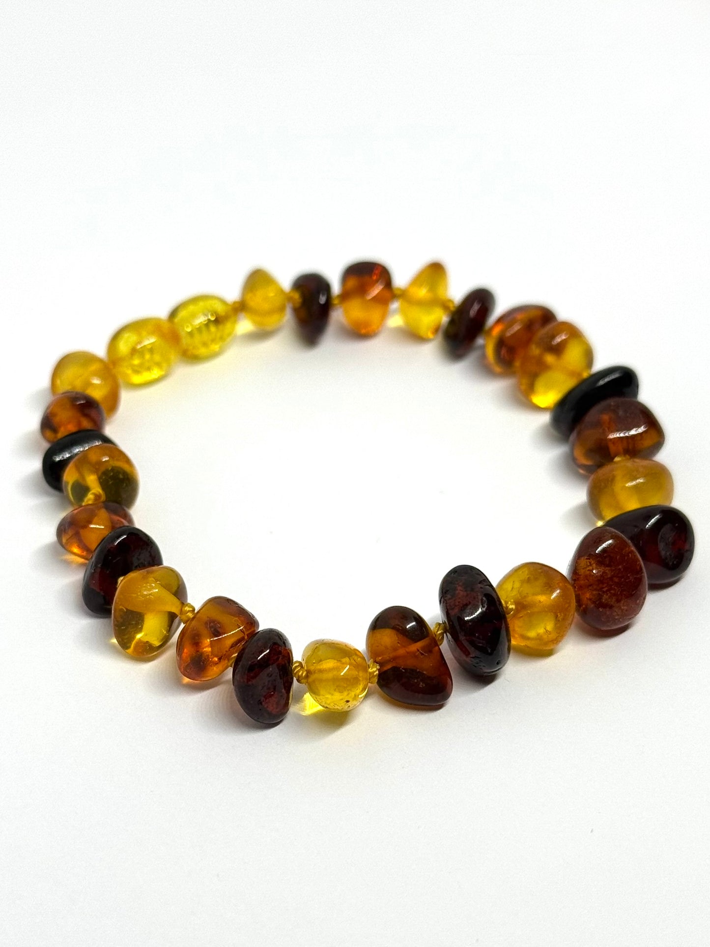 Barnsteen Armband - Multicolor XL (21 cm)