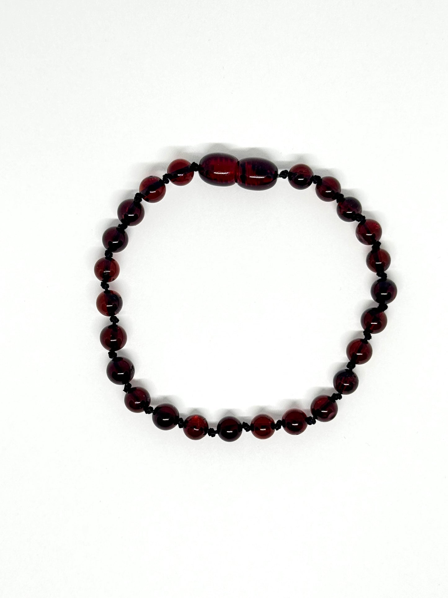 Barnsteen Armband - Kers (18 cm)