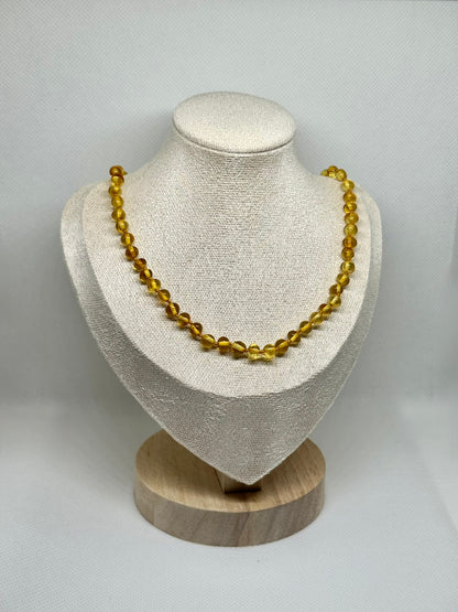 Barnsteen Ketting - Honing (44 cm)