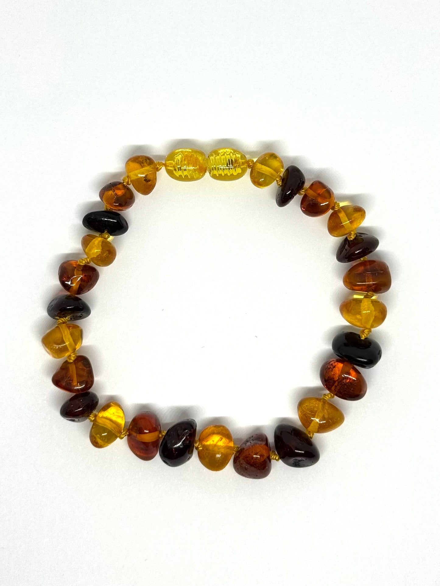 Barnsteen Armband - Multicolor XL (21 cm)