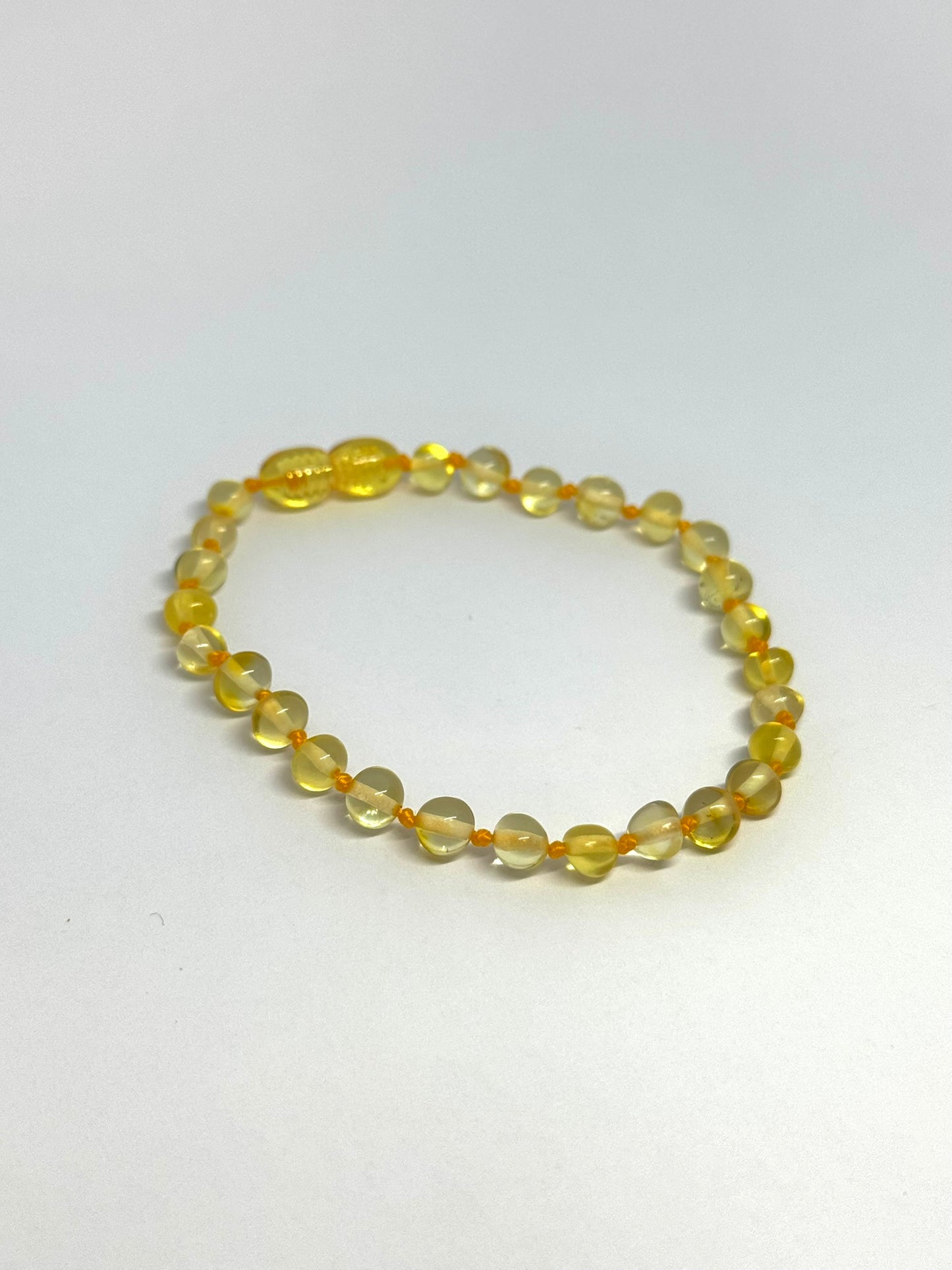 Barnsteen Armband - Citroen (20 cm)