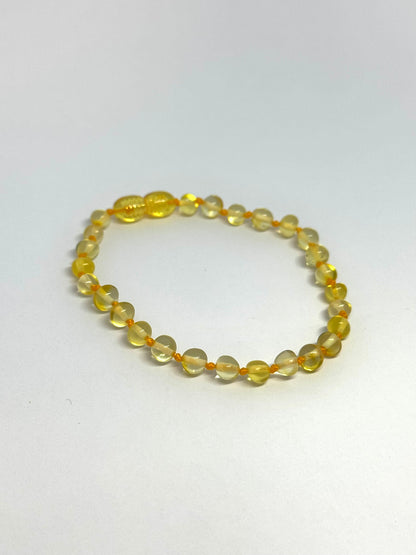 Barnsteen Armband - Citroen (20 cm)